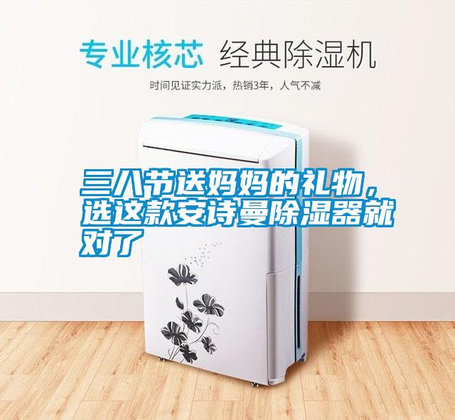 三八节送妈妈的礼物，选这款安诗曼除湿器就对了