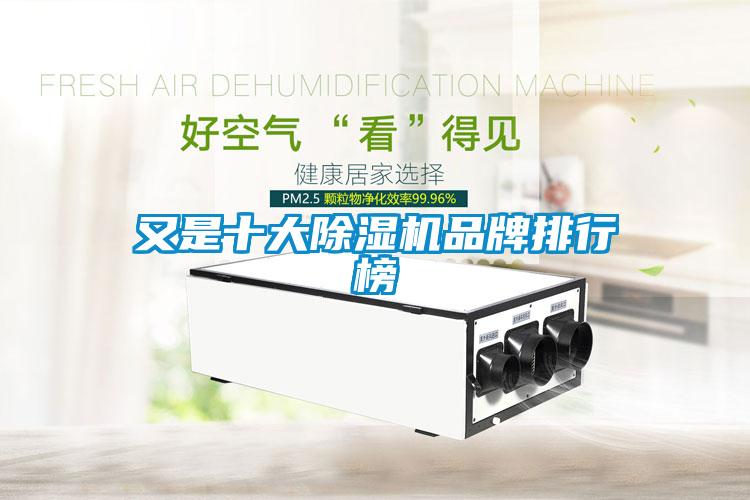又是十大除湿机品牌排行榜