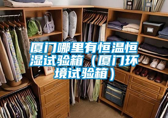 厦门哪里有恒温恒湿试验箱（厦门环境试验箱）