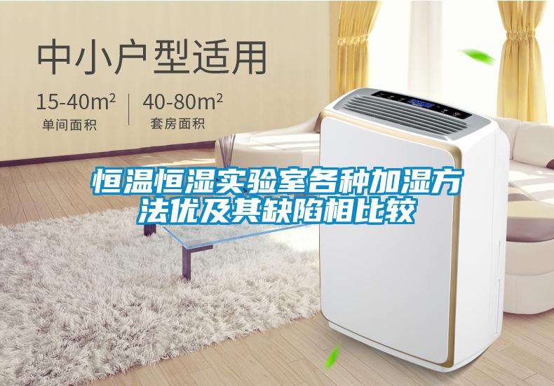 恒温恒湿实验室各种加湿方法优及其缺陷相比较