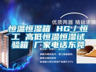 知识百科恒温恒湿箱 HG／恒工 高低恒温恒湿试验箱 厂家电话东莞