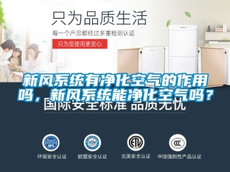 企业新闻新风系统有净化空气的作用吗，新风系统能净化空气吗？