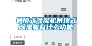 吊顶式除湿机吊顶式除湿机有什么功能
