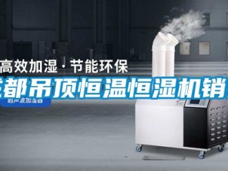 知识百科成都吊顶恒温恒湿机销售
