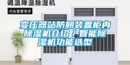 变压器站防朝装置柜内除湿机介绍／智能除湿机功能选型