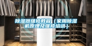 除湿器维修教程（家用除湿机原理及维修培训）