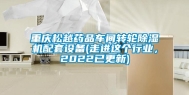 重庆松越药品车间转轮除湿机配套设备(走进这个行业，2022已更新)