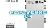恒温恒湿实验室装修公司
