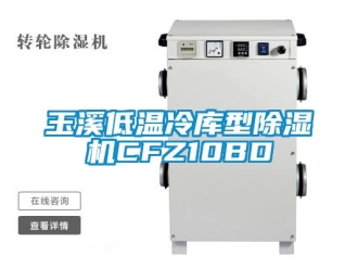 行业新闻玉溪低温冷库型除湿机CFZ10BD