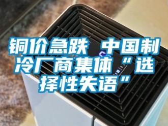 知识百科铜价急跌 中国制冷厂商集体“选择性失语”