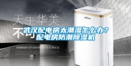 武汉配电房太潮湿怎么办？配电房防潮除湿机