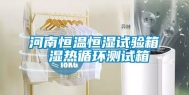 河南恒温恒湿试验箱 湿热循环测试箱