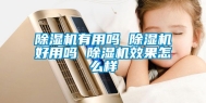 除湿机有用吗 除湿机好用吗 除湿机效果怎么样