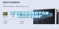 恒温恒湿储物柜对于仓库的文化遗物保护