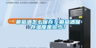 葡萄酒怎么保存？葡萄酒保存温度是多少？