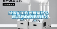 除湿机工作原理是什么 除湿机的原理是什么