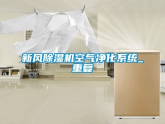 常见问题新风除湿机空气净化系统_重复