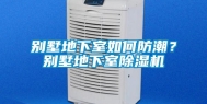 别墅地下室如何防潮？别墅地下室除湿机