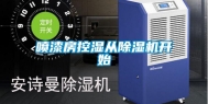 喷漆房控湿从除湿机开始