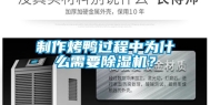 制作烤鸭过程中为什么需要除湿机？