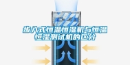 步入式恒温恒湿机与恒温恒湿测试机的区分