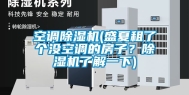 空调除湿机(盛夏租了个没空调的房子？除湿机了解一下)