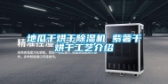 地瓜干烘干除湿机 紫薯干烘干工艺介绍
