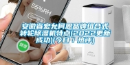 安徽省宏允柯恩品牌组合式转轮除湿机特点(2022更新成功)(今日／热评)