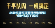 小型恒温恒湿箱使用前要注意什么你了解吗