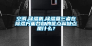 空调,除湿机,除湿盒三者在除湿方面各自的优点和缺点是什么？