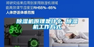 除湿机原理是什么 除湿机工作方式