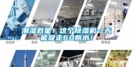 潮湿救星！这个除湿机一天能吸走60瓶水！