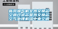 新风换气机全热交换芯空调过滤芯显热交换芯空气处理机组中央空调