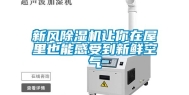新风除湿机让你在屋里也能感受到新鲜空气