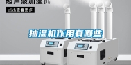 抽湿机作用有哪些