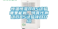 恒温恒湿双85试验哪里能做，可靠性测试双85试验项目介绍