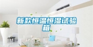新款恒温恒湿试验箱