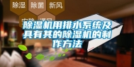 除湿机用排水系统及具有其的除湿机的制作方法