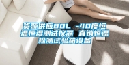 货源供应80L -40度恒温恒湿测试仪器 直销恒温检测试验箱设备