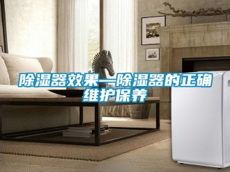 行业新闻除湿器效果—除湿器的正确维护保养