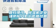 回归理性，除湿机企业谨防陷入低价低质怪圈