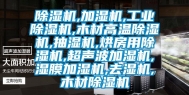 除湿机,加湿机,工业除湿机,木材高温除湿机,抽湿机,烘房用除湿机,超声波加湿机,湿膜加湿机,去湿机,木材除湿机