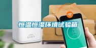 恒温恒湿环境试验箱
