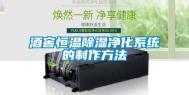 酒窖恒温除湿净化系统的制作方法