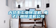 大功率工业除湿机 电子厂用除湿机公司