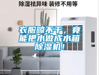 行业新闻衣服晾不干，竟能把水做成水箱除湿机！