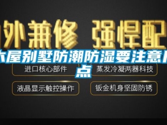 常见问题木屋别墅防潮防湿要注意几点