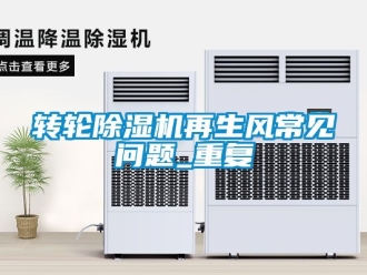 常见问题转轮除湿机再生风常见问题_重复