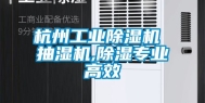 杭州工业除湿机 抽湿机,除湿专业高效