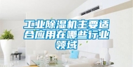 工业除湿机主要适合应用在哪些行业领域